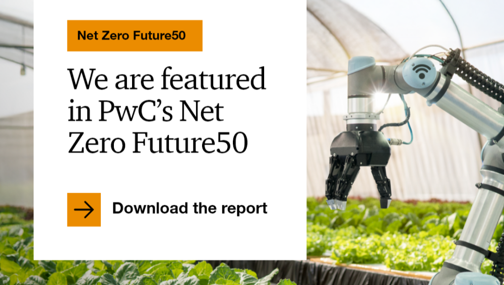 Monumo named in PwC’s Net Zero Future50